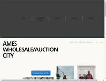 Tablet Screenshot of originalauctioncity.com